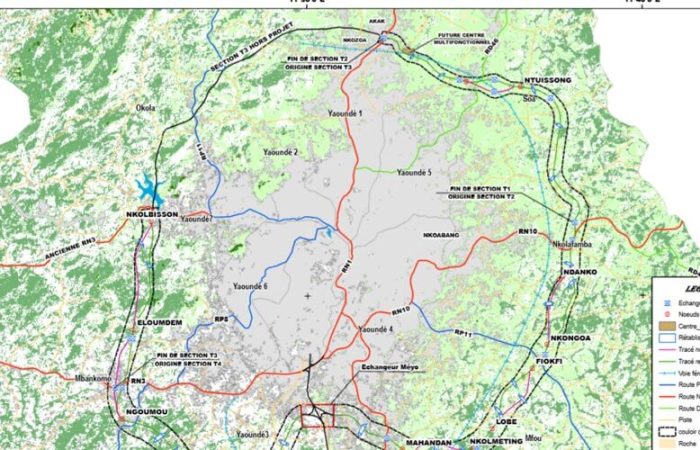 Contournement Est de la ville de Yaound&eacute;