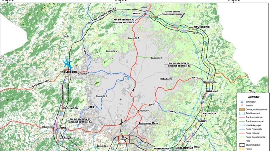 Contournement Est de la ville de Yaoundé